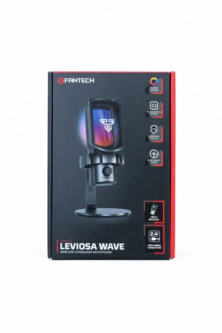 Fantech LEVIOSA WAVE – Wireless Condenser Microphone (موديل WMCX01)